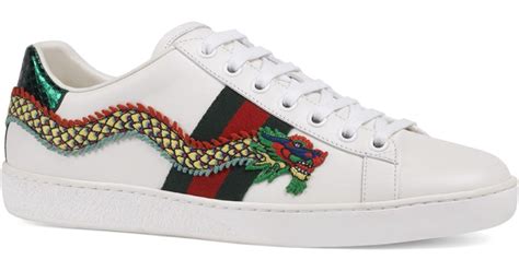 gucci aces dragon|Gucci Ace Sneakers .